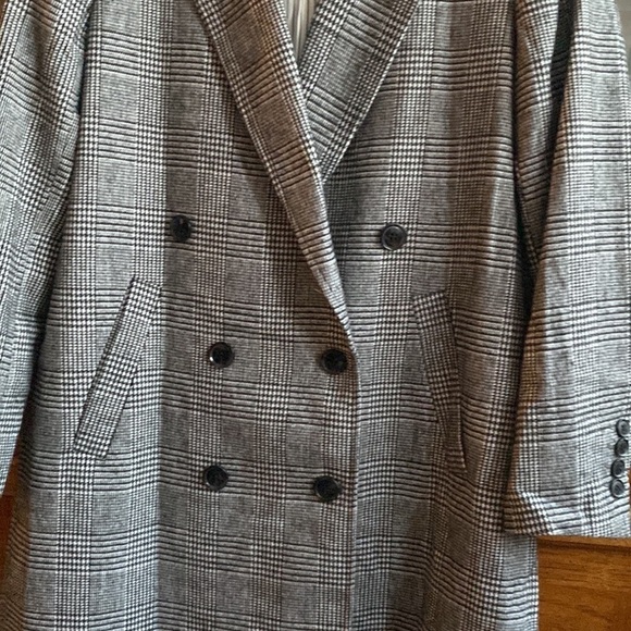 Nili Lotan x Target Women's Black & White Houndstooth Plaid size Large - Picture 6 of 10